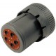 27105 - 5 circuit HD10 line plug. (1pc)